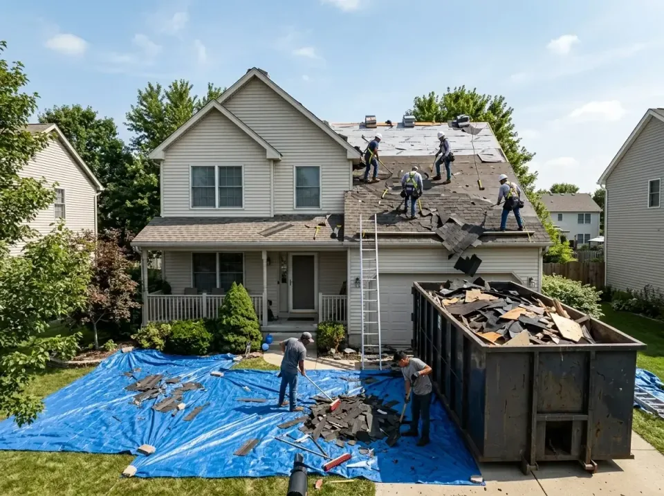 roof-replacement-debris-remova-004 — frequently asked questions, Cheapest Dumpster Rentals in Belmont, MS